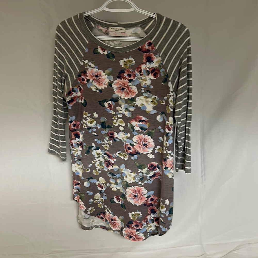 Flowered boutique shirt